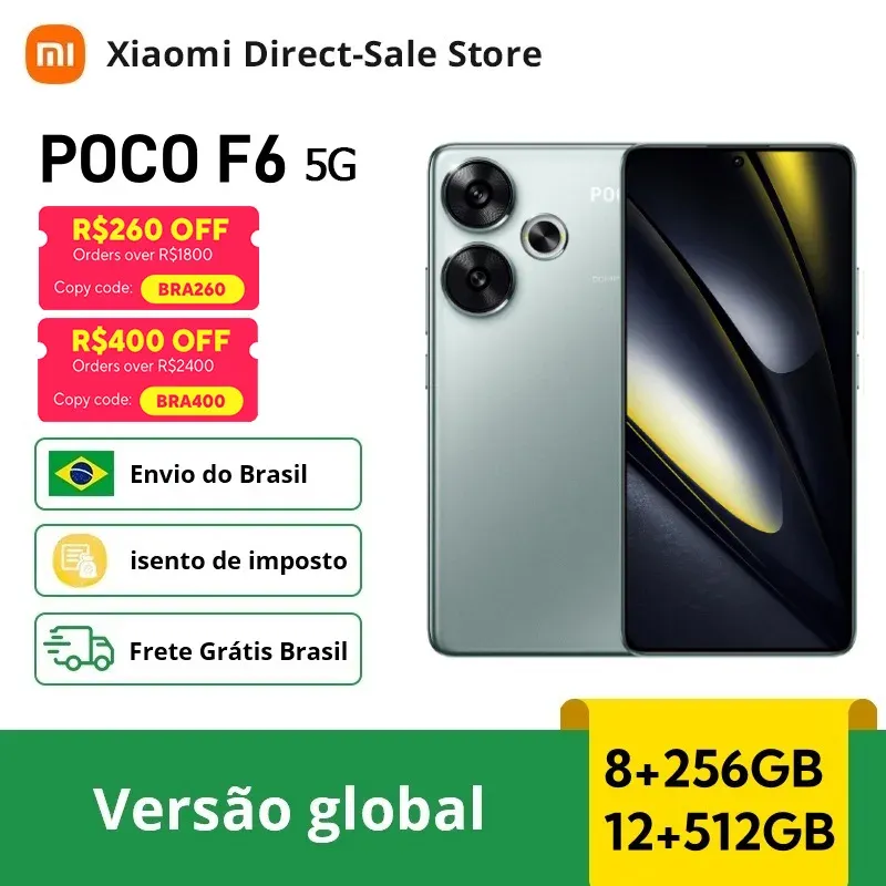 [Do Brasil] Xiaomi Poco F6 5g 8gb 256gb